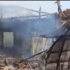 अज्ञात कारणों से लगी आग, मकान सहित अनाज घरेलू सामान जलकर हुआ खाक