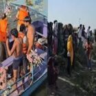 वृंदावन में यमुना में पलटा स्टीमर, हादसे में 10 की मौत और कई लापता