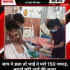 सांप ने डसा तो भाई ने मारे 150 थप्पड़, बचाई छोटे भाई की जान!