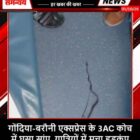 गोंदिया-बराैनी एक्सप्रेस के 3AC कोच में घुसा सांप, यात्रियों में मचा हड़कंप